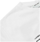 Off-White - Slim-Fit Printed Cotton-Jersey T-Shirt - White