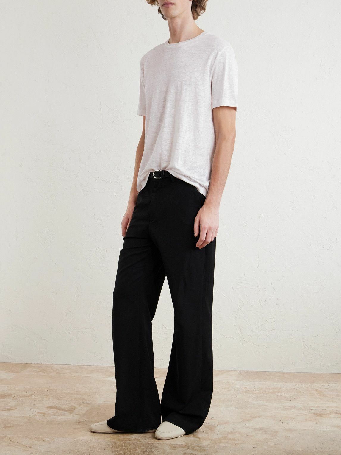 Loro Piana - Linen T-Shirt - White
