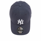 New Era NY Yankees Canvas 9Twenty Adjustable Cap in Navy 
