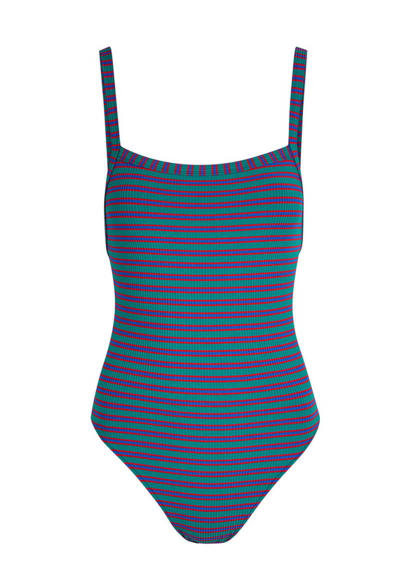 Photo: Lido Trentanove Striped Swimsuit Multicoloured