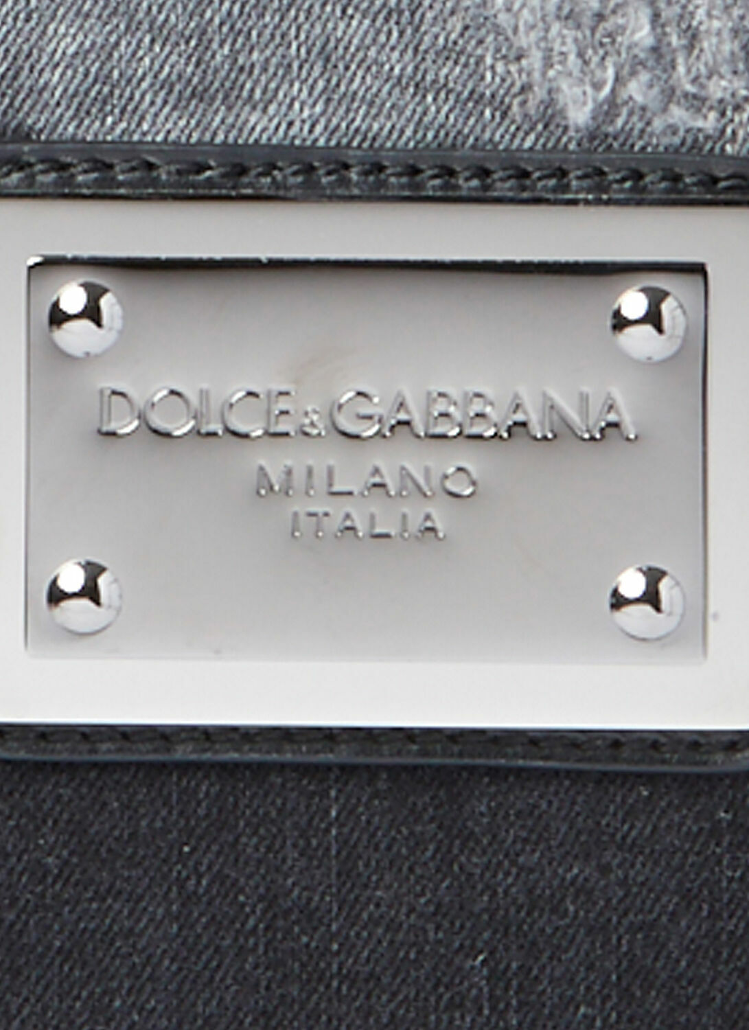 Dolce & Gabbana Logo Plaque Nylon Belt Bag