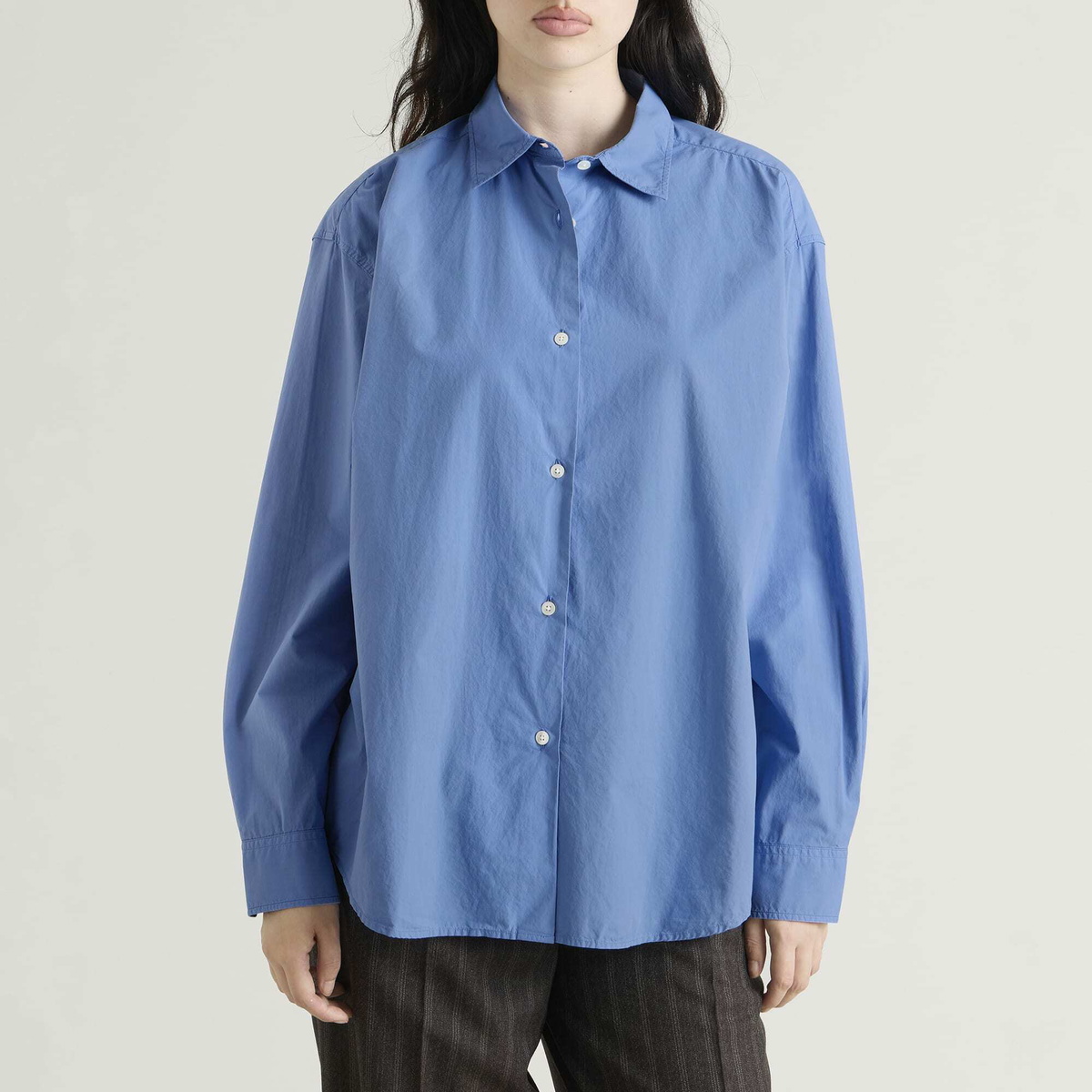 mfpen Women's Generous Shirt in Desktop Blue