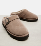 Brunello Cucinelli Monili suede slippers