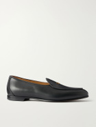 Aimé Leon Dore - Embellished Leather Loafers - Black