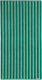 Dusen Dusen Blue & Green Tile Stripe Towel