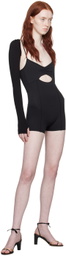 Frankies Bikinis Black Kate Cardigan