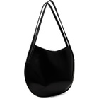 Jil Sander Black Kante Shoulder Bag