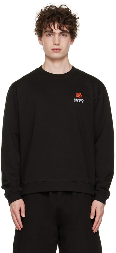 Photo: Kenzo Black Kenzo Paris Boke Flower Sweatshirt