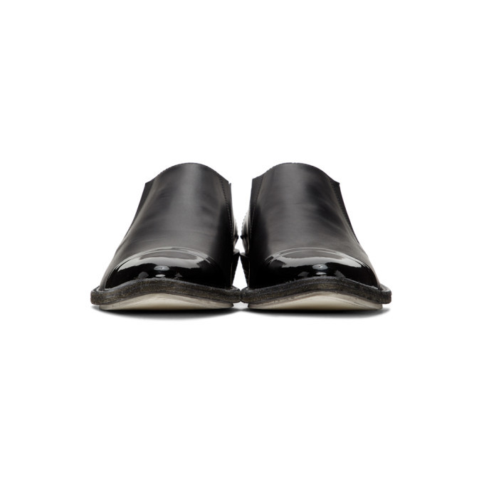 Haider Ackermann Black Slip-On Derby Loafers Haider Ackermann Haider Ackermann Black Slip-On Derby Loafers Haider Ackermann