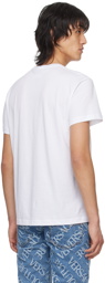 Versace Jeans Couture White Watercolor Couture T-Shirt