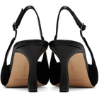 Manolo Blahnik Black Alexapla Heels
