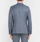 Paul Smith - Blue Soho Slim-Fit Wool-Sharkskin Suit Jacket - Men - Blue