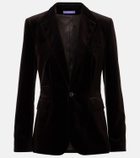Ralph Lauren Collection Cotton-blend velvet blazer