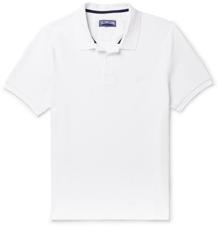 Photo: Vilebrequin - Cotton-Piqué Polo Shirt - Men - White
