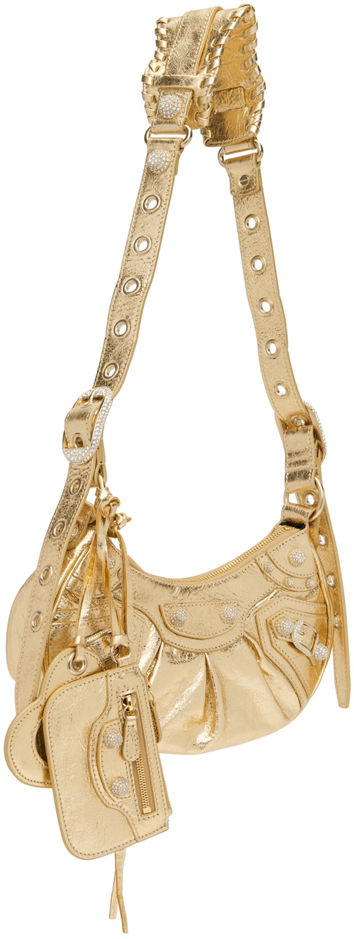 Balenciaga Gold XS 'Le Cagole' Bag