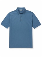 De Petrillo - Cotton Polo Shirt - Blue