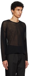 Second/Layer Black 62nd. St. Long Sleeve T-Shirt