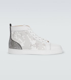 Christian Louboutin - Louis Sp Strass high-top sneakers