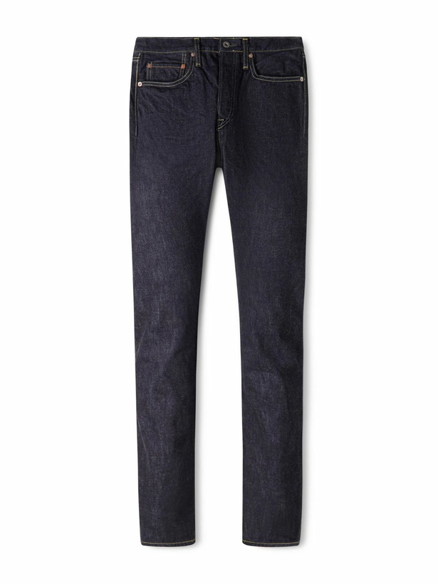 Photo: KAPITAL - Monkey Cisco Slim-Fit Jeans - Blue