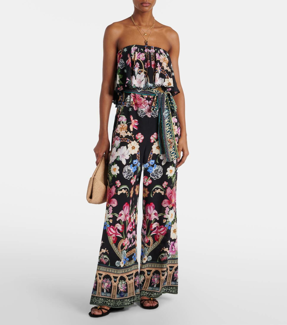 Camilla Midnight in Monserrate printed jumpsuit