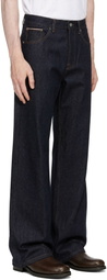 Nudie Jeans Blue Tuff Tony Jeans