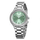 Swan & Edgar Duet Quartz Green Dial Ladies Watch SEL051