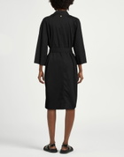 Manila Grace Womens Midi dress in Black