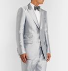 TOM FORD - Silver Atticus Slim-Fit Satin-Twill Tuxedo Jacket - Silver