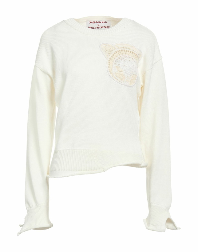 Photo: Stella Mccartney Yoshitomo Nara X Stella Mccartney Womens Sweater in White