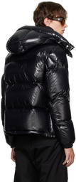 Moncler Black Montbeliard Down Jacket