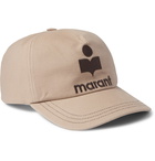 Isabel Marant - Logo-Embroidered Cotton-Canvas Baseball Cap - Neutrals