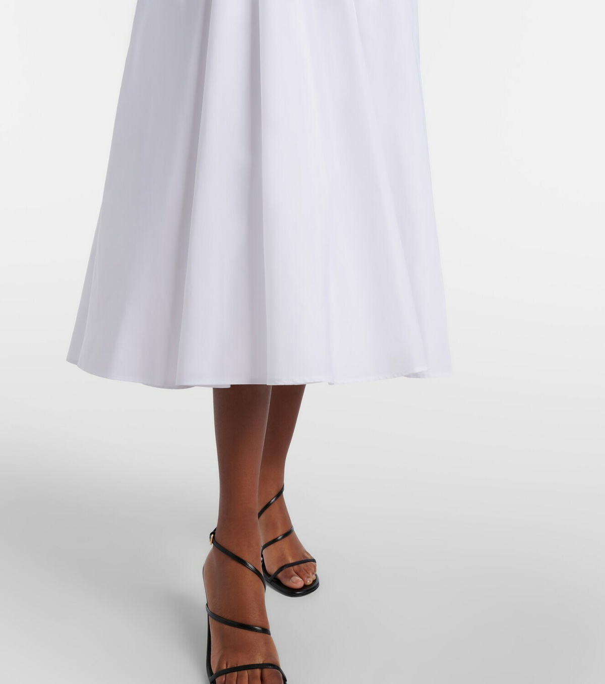 Patou Gathered midi dress