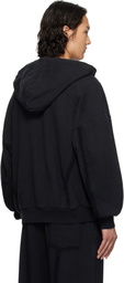 Feng Chen Wang Black Deconstruction Hoodie