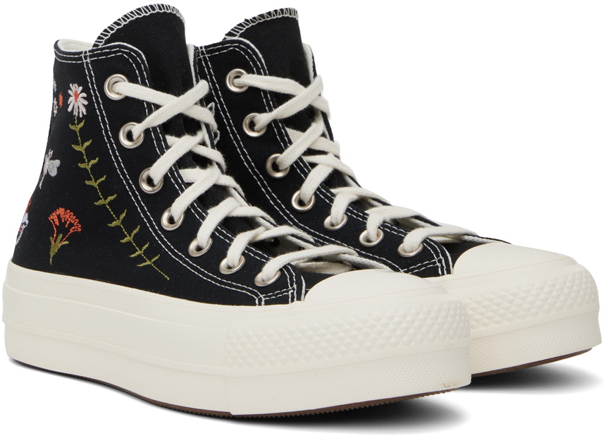converse platform black