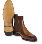 Berluti - Leather Chelsea Boots - Brown