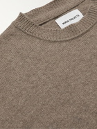 Norse Projects - Sigfred Brushed-Wool Sweater - Gray