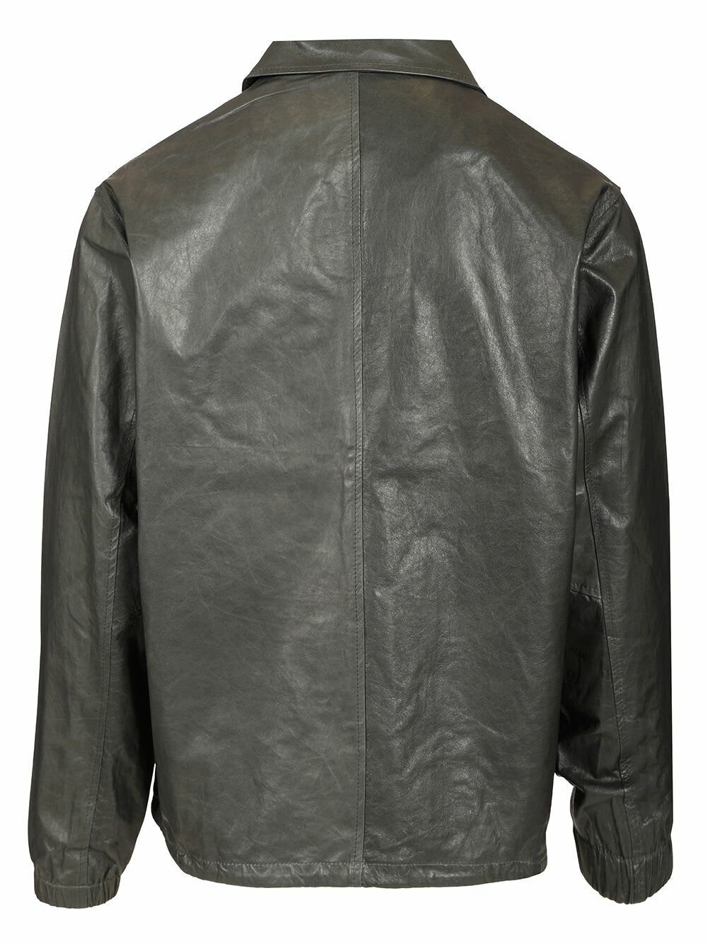 Giorgio Brato Leather Overshirt