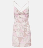 Pucci Occhi jersey minidress