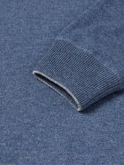 Brunello Cucinelli - Virgin Wool, Cashmere and Silk-Blend Sweater - Blue