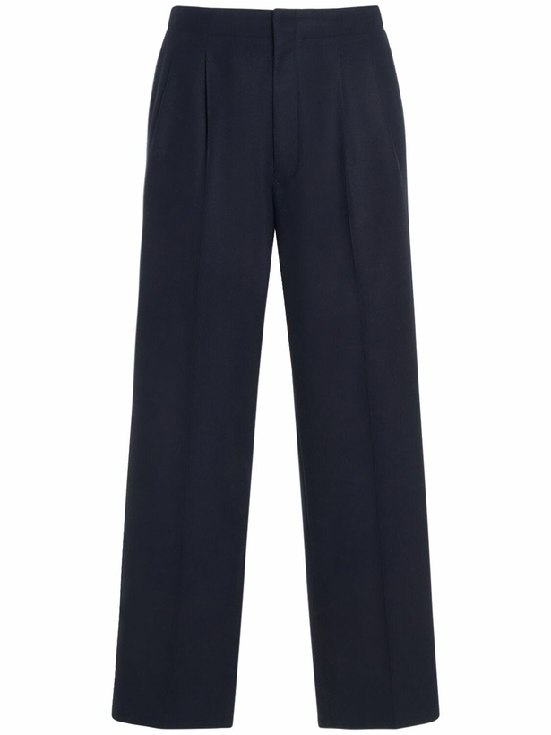 Photo: LORO PIANA - Four Cotton & Linen Straight Pants