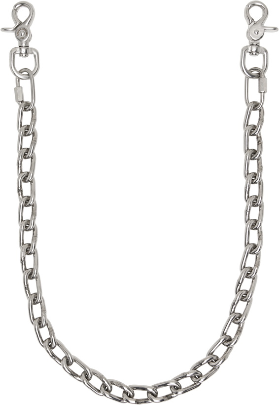Photo: Apartment 1007 Silver #2/0 Machine Wallet Chain Keychain