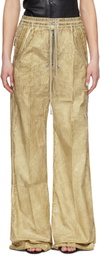 Rick Owens DRKSHDW Beige Hollywood Geth Belas Lounge Pants