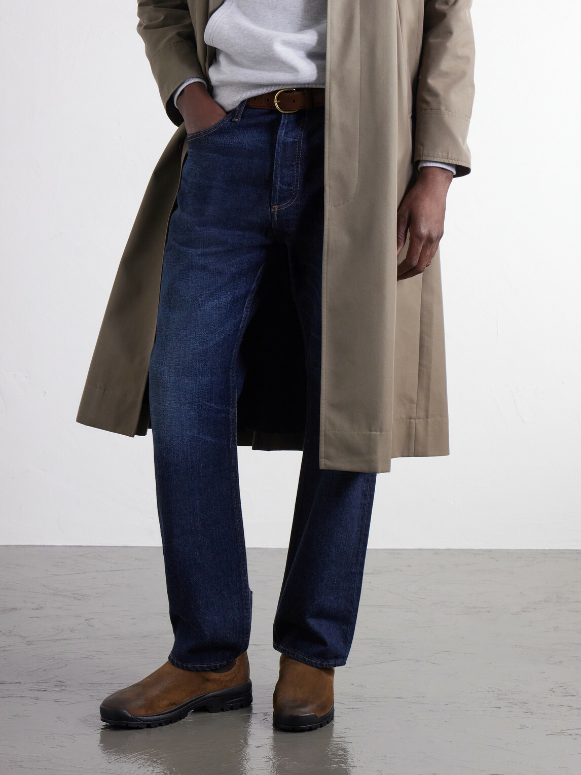 Grenson - Sneaker 94 Burnished Suede Chelsea Boots - Brown
