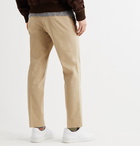 Incotex - Slim-Fit Stretch-Cotton Twill Trousers - Neutrals