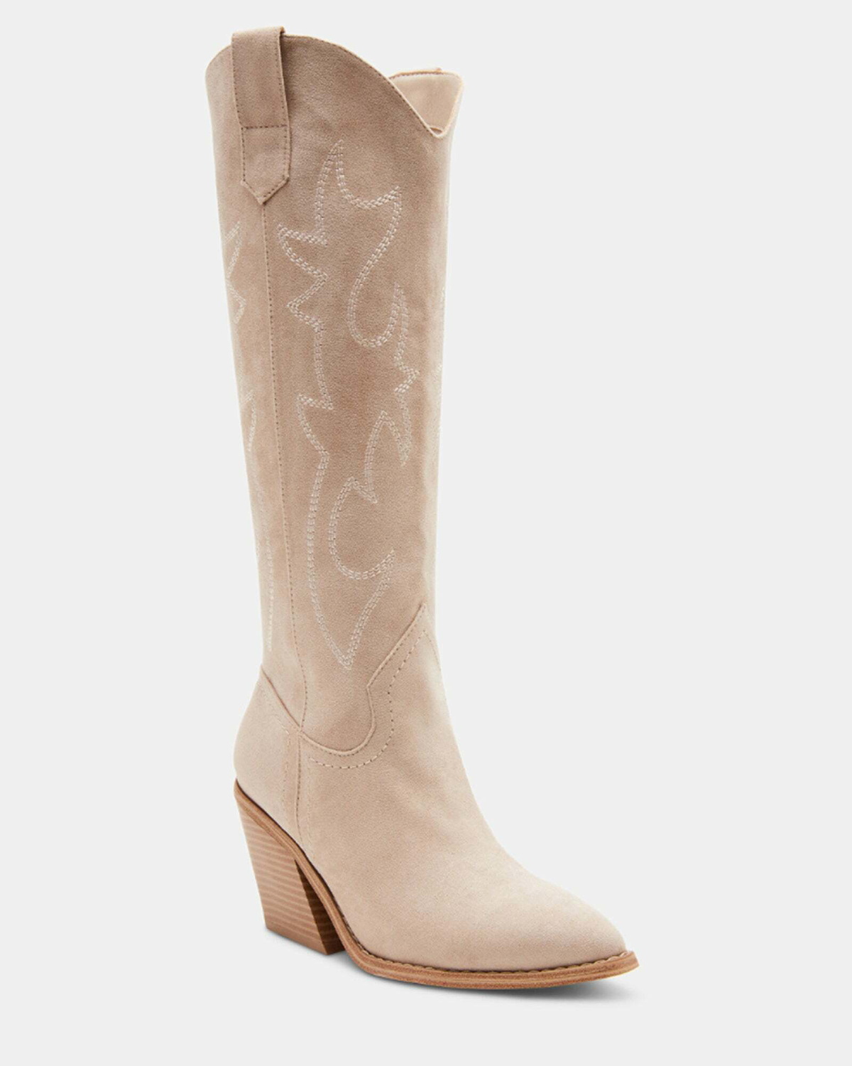Steve Madden Arizona Boots in Natural Fabric