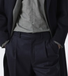 Stòffa Wool and cashmere wide-leg pants