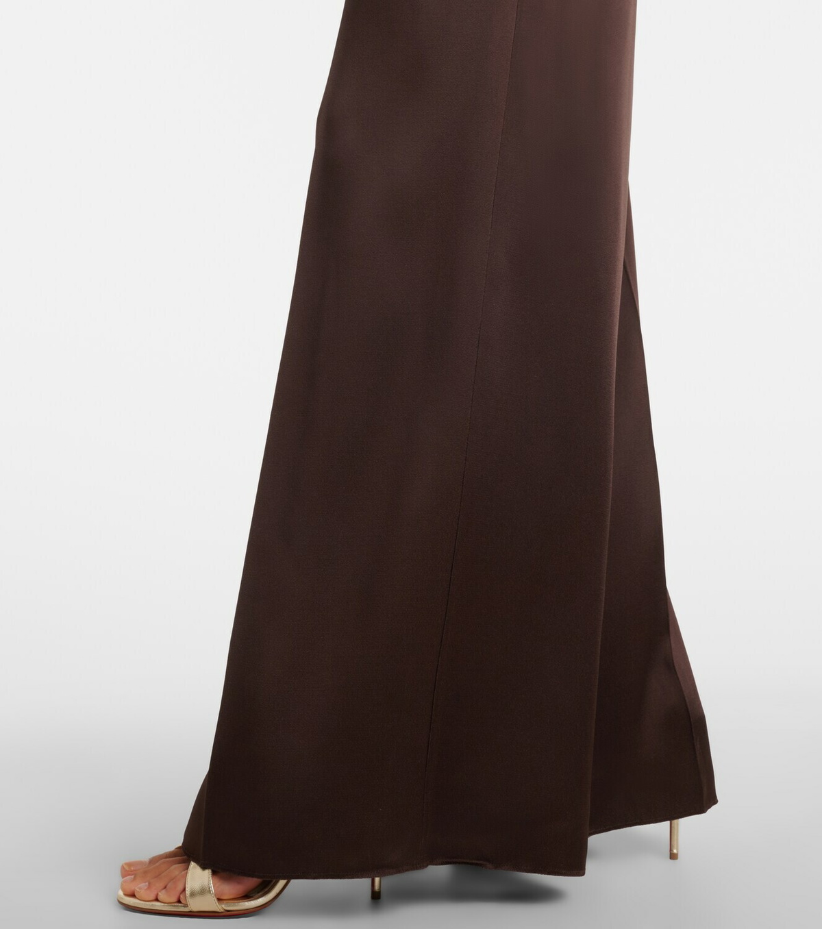 Max Mara Belted satin jumpsuit