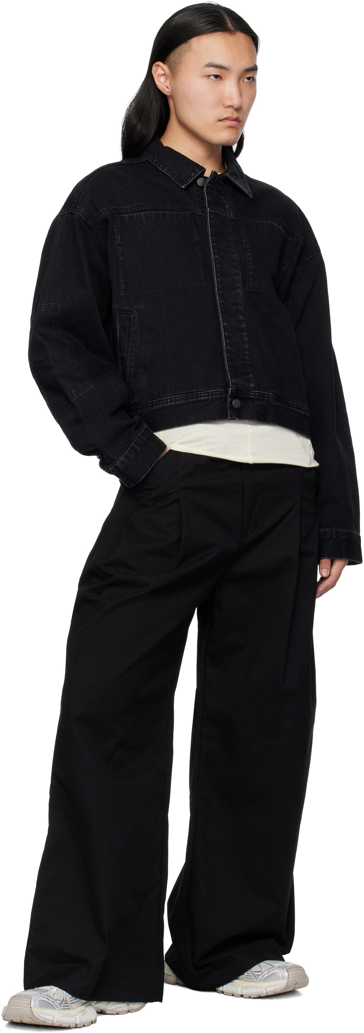 Entire Studios Black Wares Trousers Entire Studios