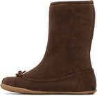ABRA Brown Tall Baby Boots