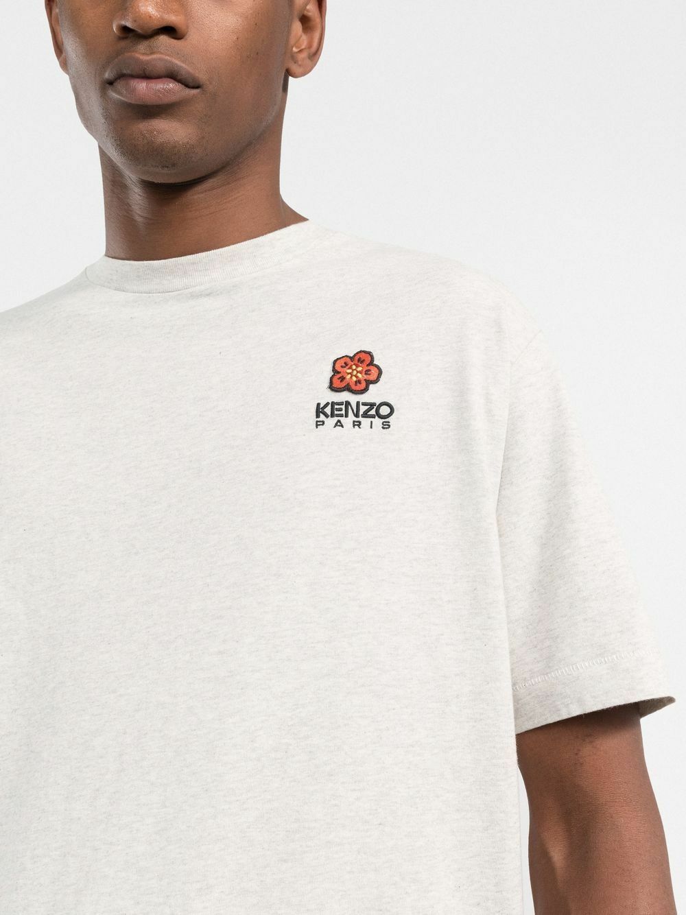 KENZO - Boke Flower Crest Cotton T-shirt Kenzo